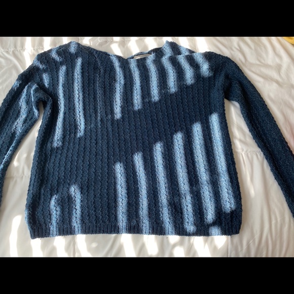 blue oversized sweater - Picture 1 of 3
